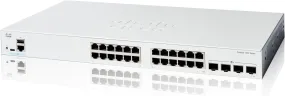 [最新產品] Cisco Catalyst 1200 24-Port Gigabit Ethernet   4x10Gb SFP  Smart Managed Switch (C1200-24T-4X-UK/NE-1224T4X)