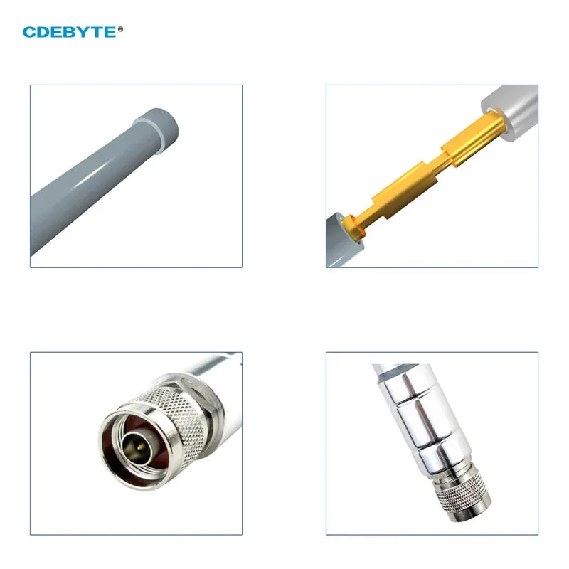 1575MHz GPS Fiberglass Antenna High Gain 8dBi Long Range N-J Waterproof Strong Sealing for Outdoor Use CDEBYTE TXGB-BLG-20