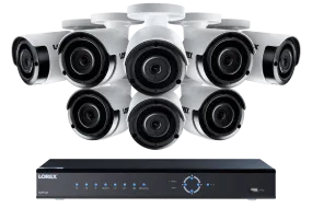 2K Super HD IP NVR security camera system with 2K (4MP) IP cameras, 130FT night vision