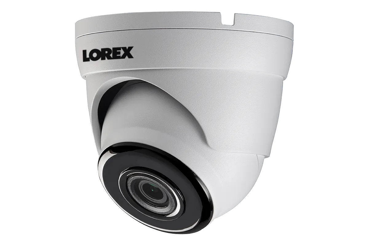 2K Super HD IP NVR security camera system with sixteen 2K (5MP) IP dome cameras with audio and color night vision