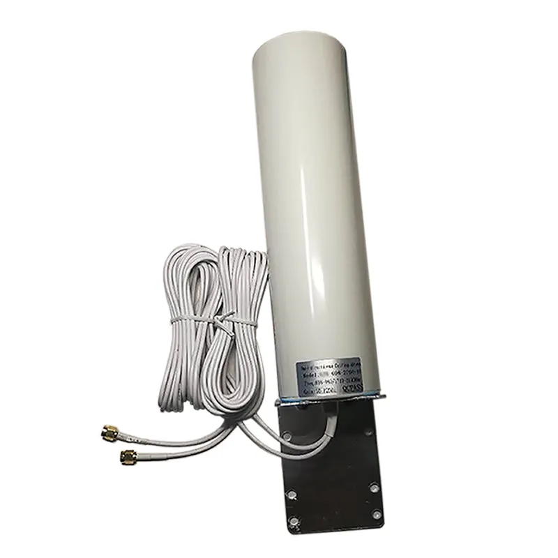 3G 4G Lte 2G Outdoor Antenna 5Meters Omni-Directional Smats9 Crc9 Connector Wide Band Compact For Ro