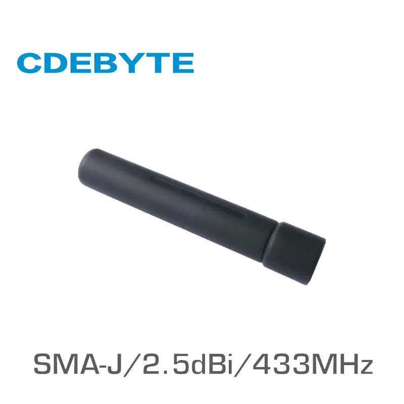 433MHz SMA-J Interface 50 Ohm Impedance Less Than 1.5 SWR 2.5dBi Gain High-quality Omnidirectional Antenna TX433-JZG-6