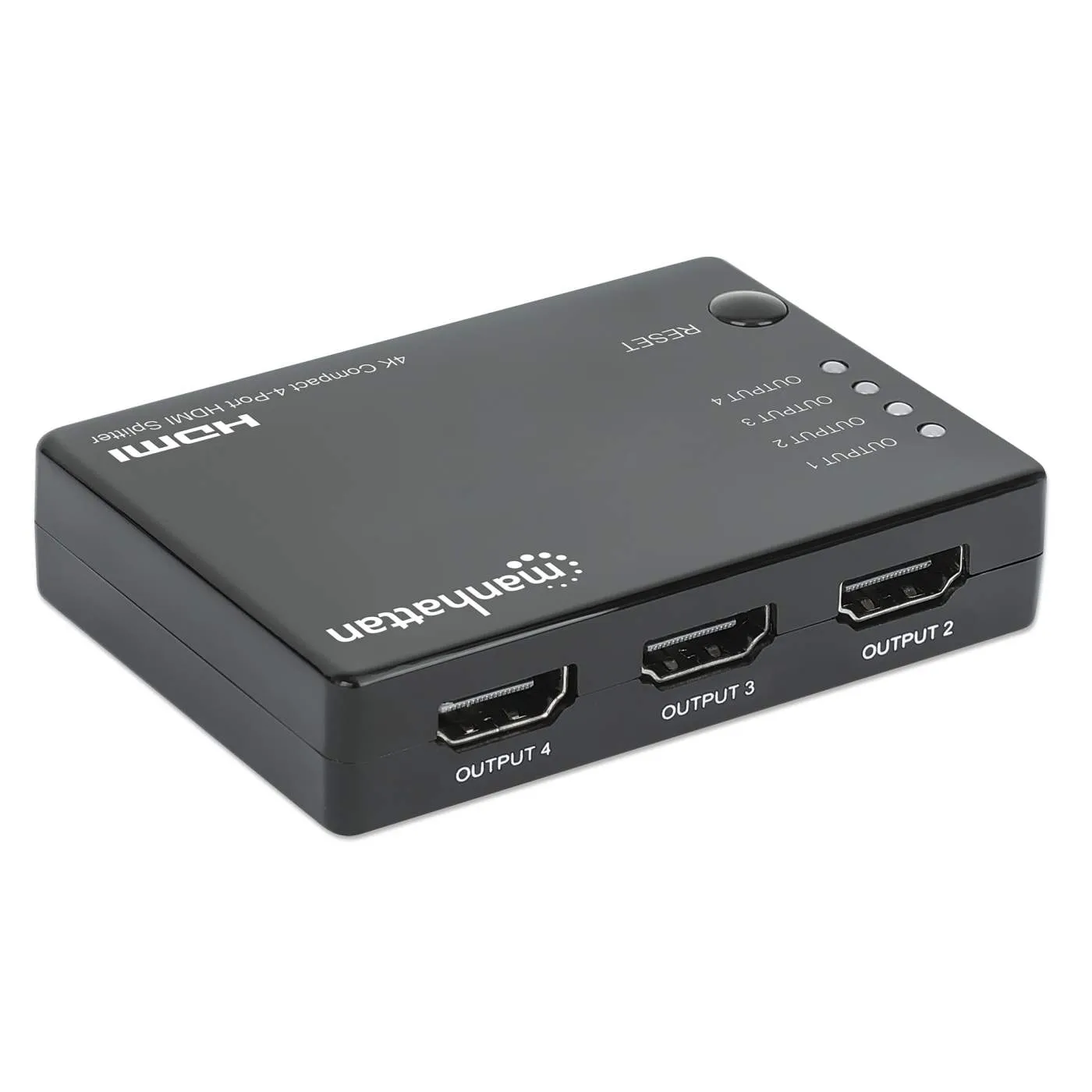 4K Compact 4-Port HDMI Splitter