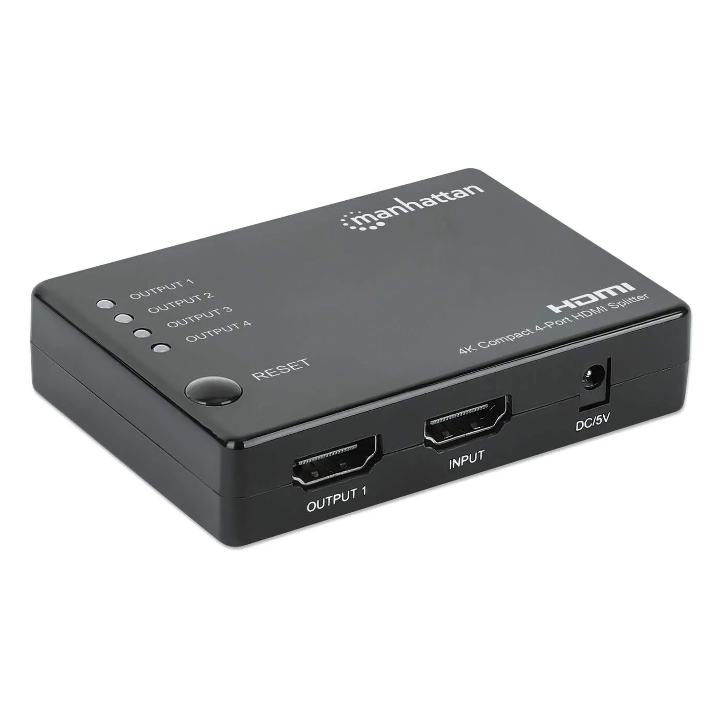 4K Compact 4-Port HDMI Splitter