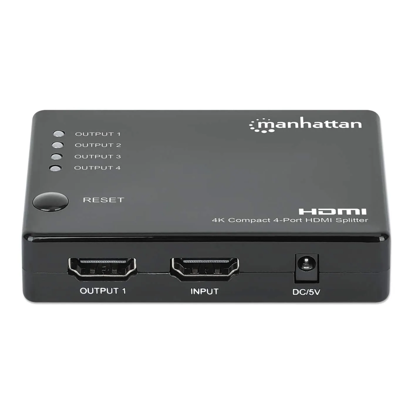 4K Compact 4-Port HDMI Splitter