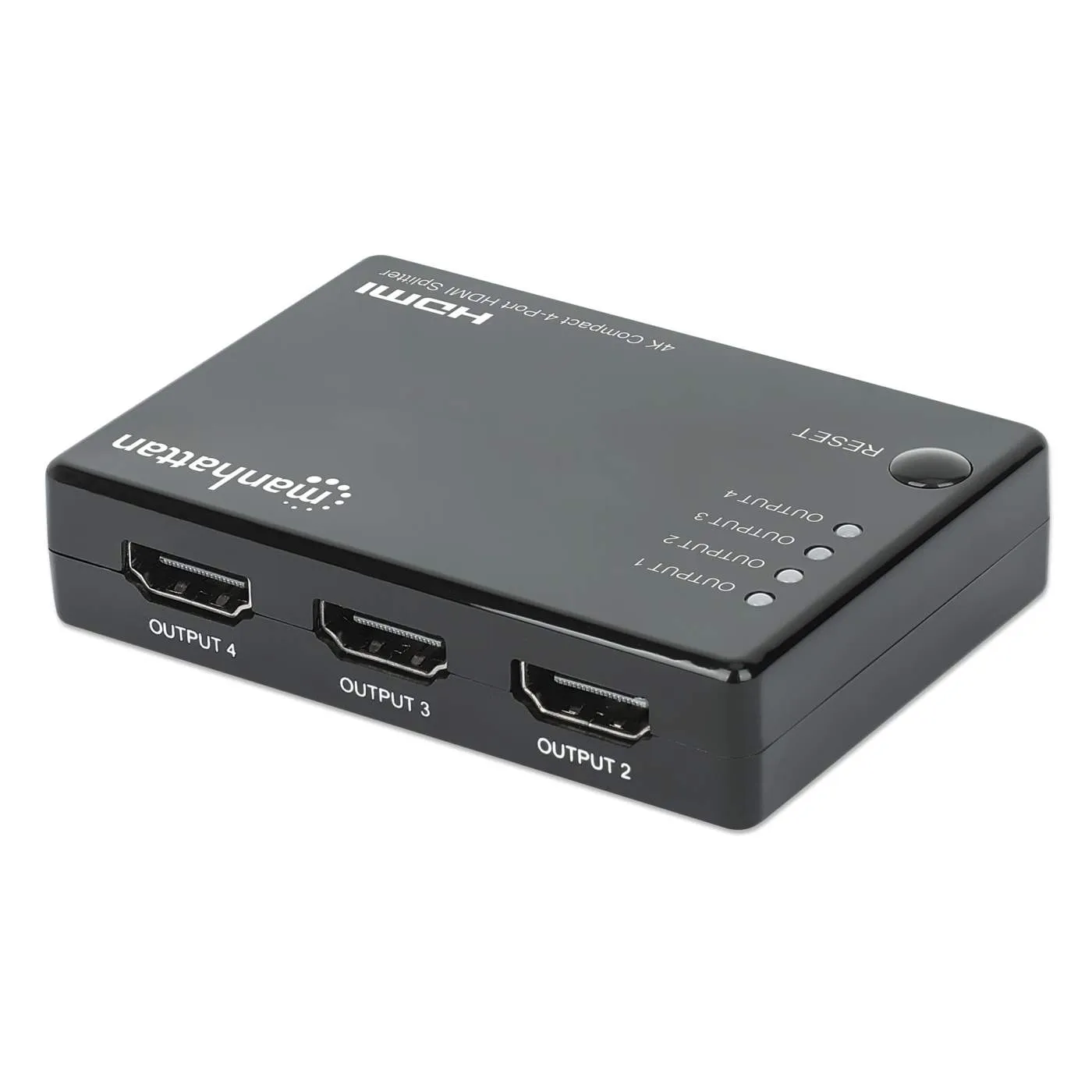 4K Compact 4-Port HDMI Splitter