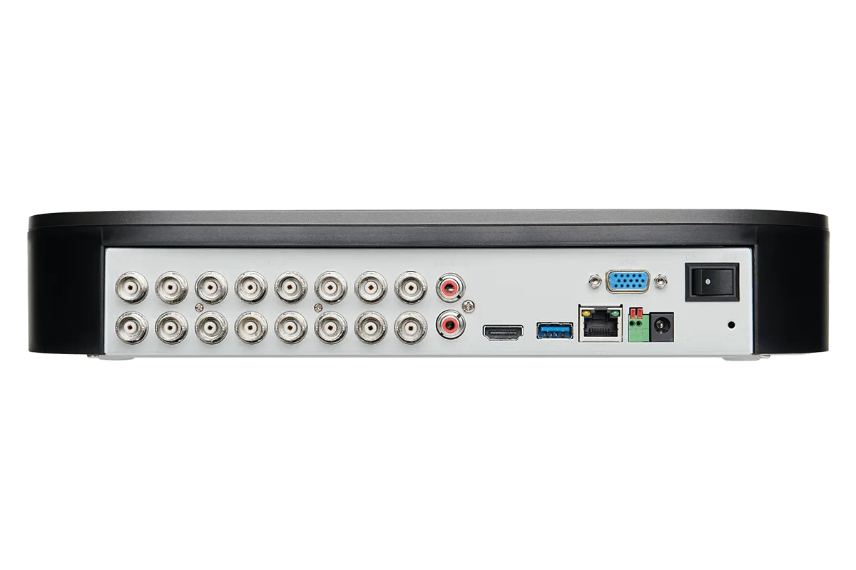 8-Channel System with 5 Wireless Security Cameras