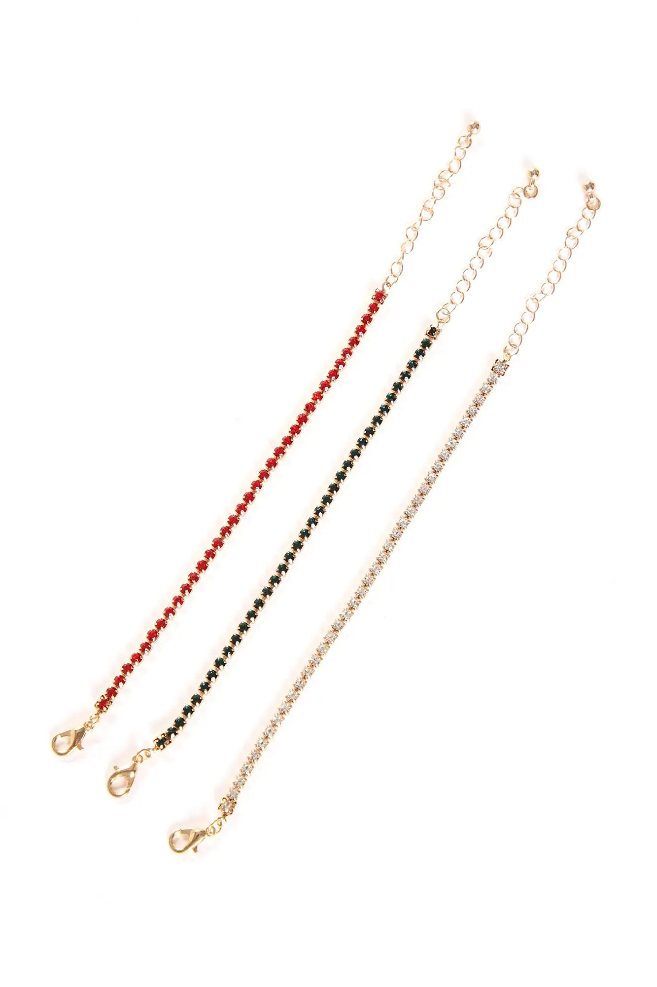 A Flirty Thrill Bracelet Trio - Multi Color