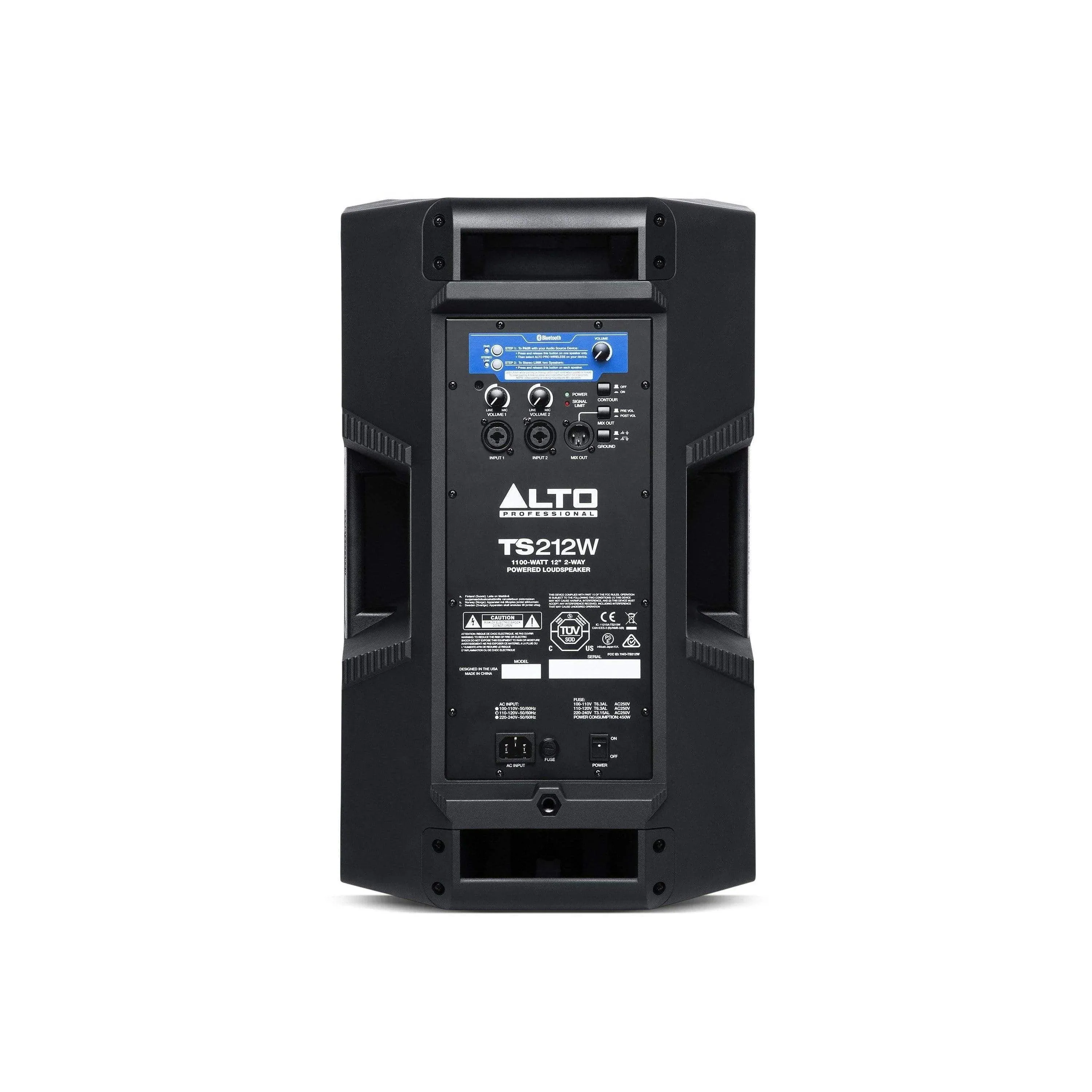 Alto Professional TS212W Active Full-range Powered Loudspeaker with Bluetooth