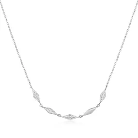 Ania Haie Silver Multi Sparkle Necklace