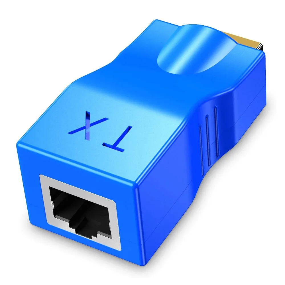 APlus AB-55E HDMI Extender By Lan 30m CAT5E/6