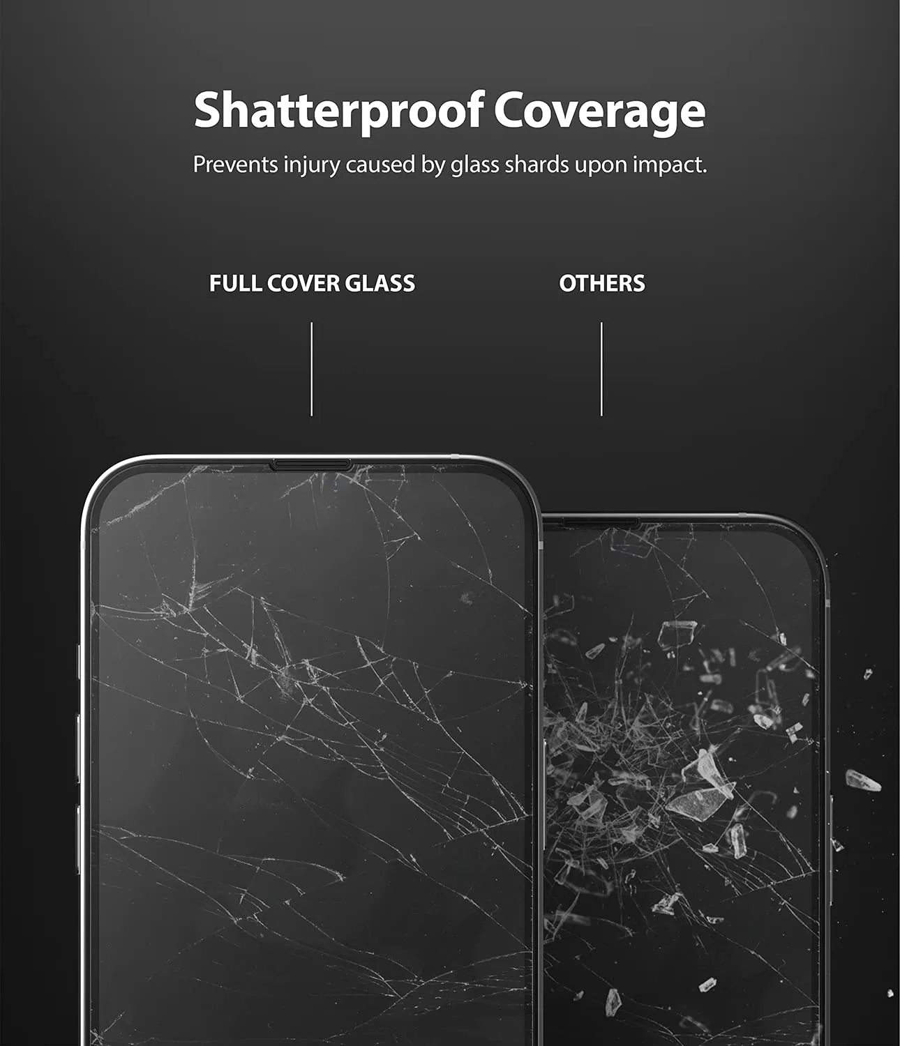 Apple iPhone 13 Pro Max Screen protector Tempered Glass - Full Glass - 1 Pack