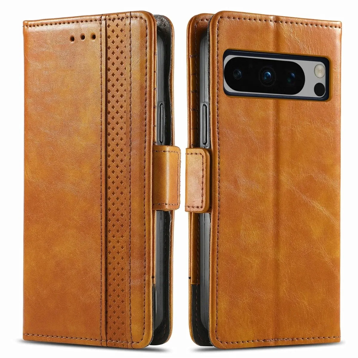 Aureus Leather Case With Side Buckle For Google Pixel 8 Series