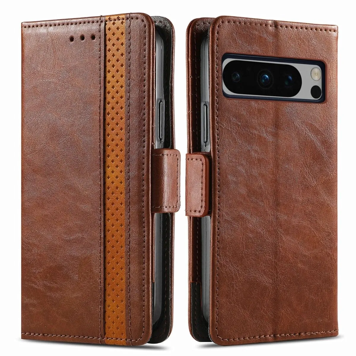 Aureus Leather Case With Side Buckle For Google Pixel 8 Series