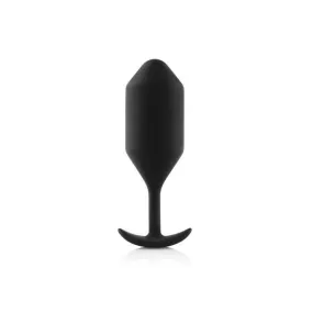 B-Vibe Snug Plug 4 Black 9oz Weight