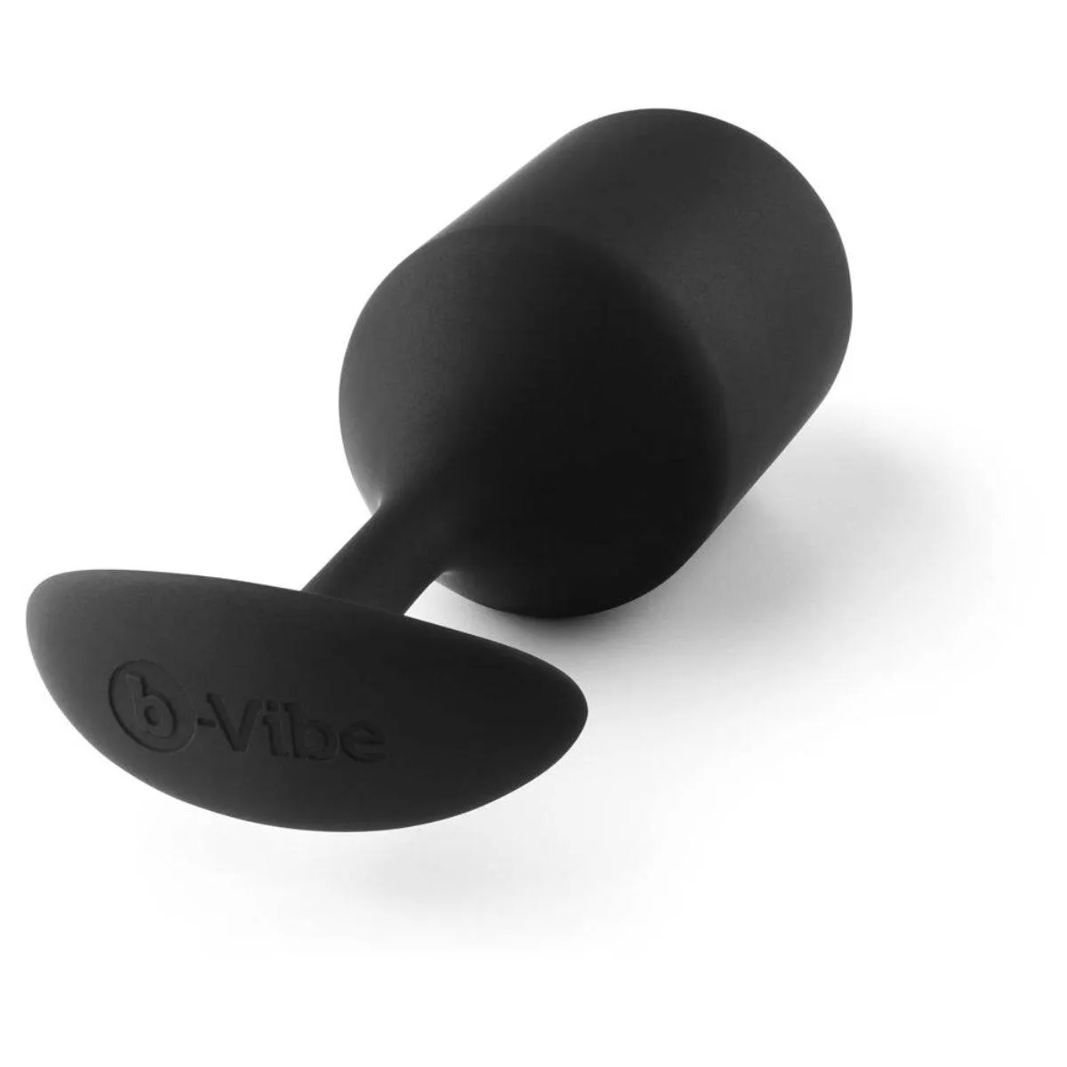 b-Vibe Snug Plug 4 Weighted Silicone Butt Plug Black