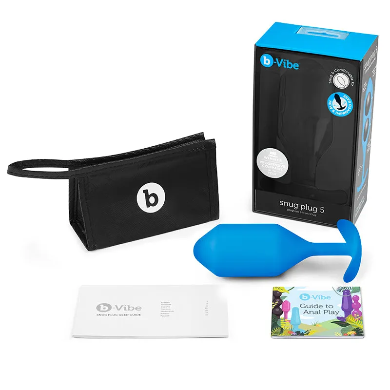 B VIBE SNUG PLUG 5 BLUE