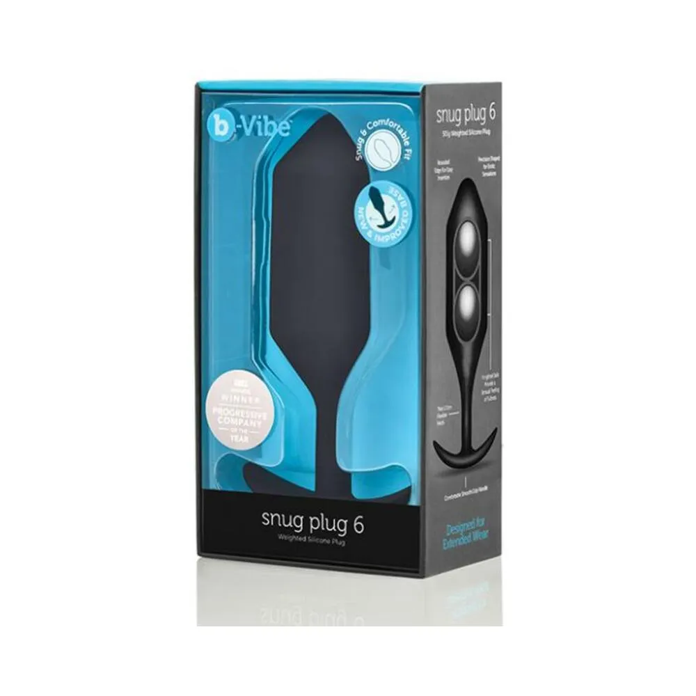 b-Vibe Snug Plug 6 Black