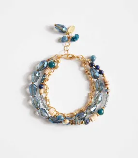 Beaded Multistrand Bracelet