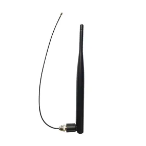 Bendable Rubber Rod Antenna CDEBYTE 230/470/868/915MHz IPEX-1 3dBi Wide Frequency Band Small VSWR 90°Foldable Antenna TX230-JKS-IPX20