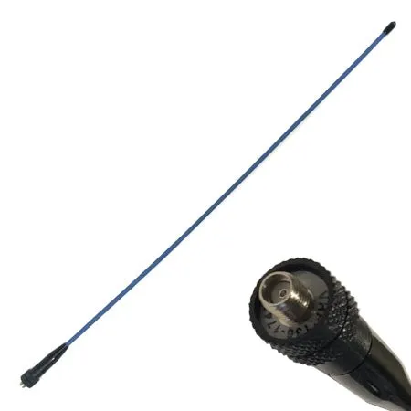 BigBoost 18 Inch Whip Antenna, VHF 148-174 MHz, SMA-F for Kenwood TK, NX Series