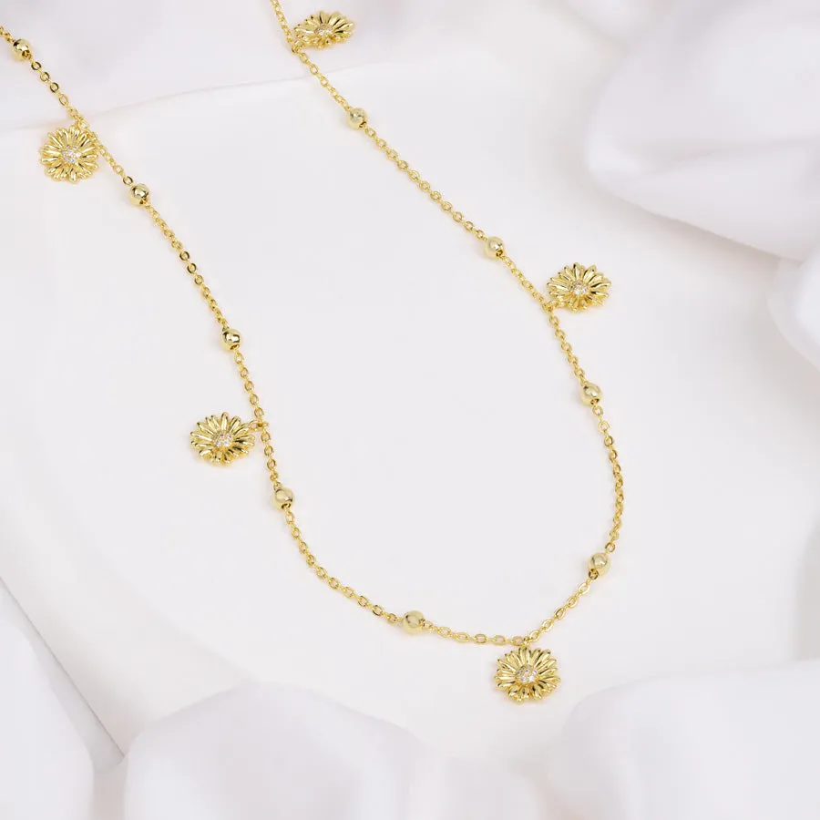 Daisy Multi Gold Body Chain