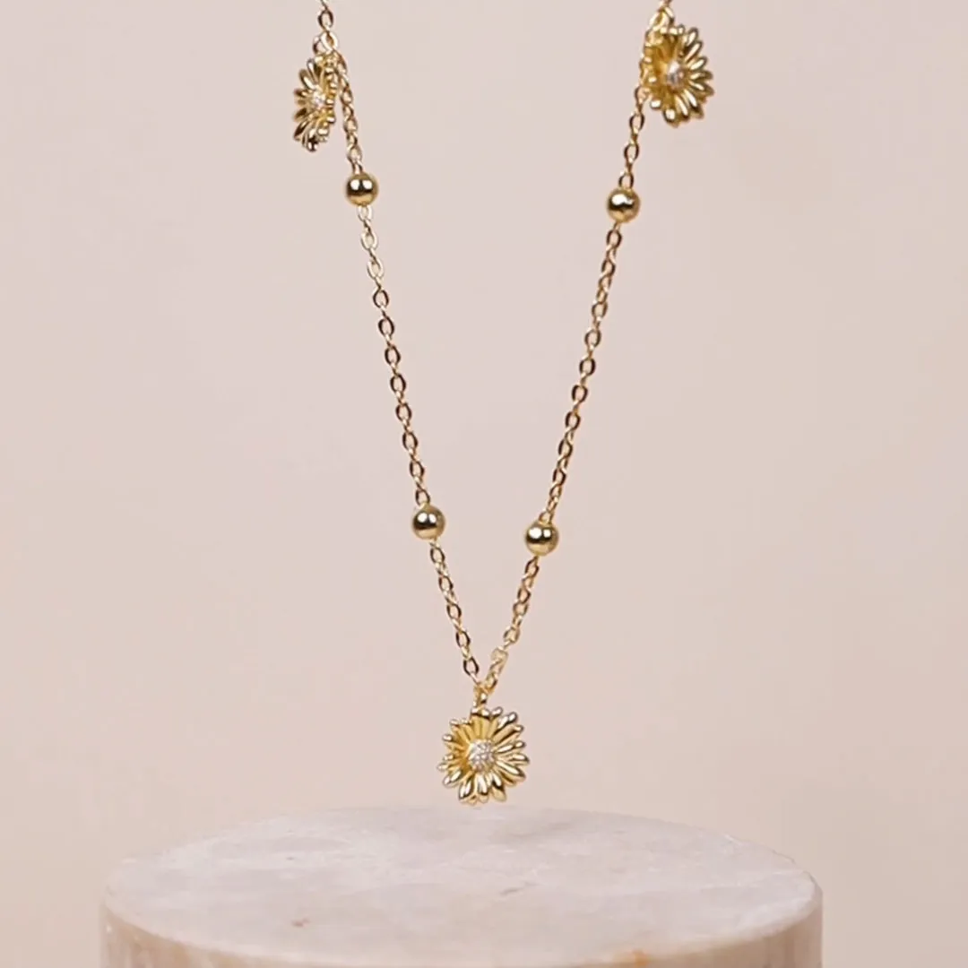 Daisy Multi Gold Body Chain