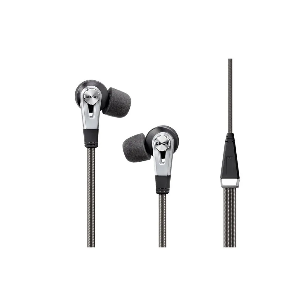 Denon HEOS AH-C820 In Ear Headphone Dual 11.5MM Die Cast Alluminum