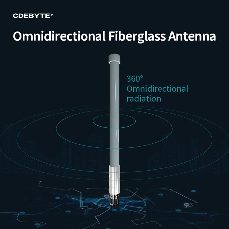 EBYTE TX915-BLG-26 915MHz Fiberglass Antenna High Gain 3dBi Omnidirectional Antenna N Male Connetctor Waterproof LoRa LoRaWan Antenna