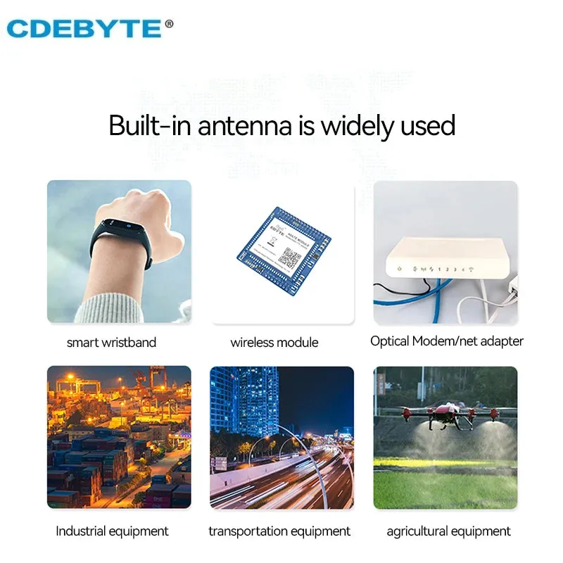 Ebyte TXGN-PCB-3508 4G PCB Antenna CDEBYTE Build-in Antenna Support WCDMA/LET/DTU/4G/5G 826~960 MHz 1710~2170 MHz IPEX Interface