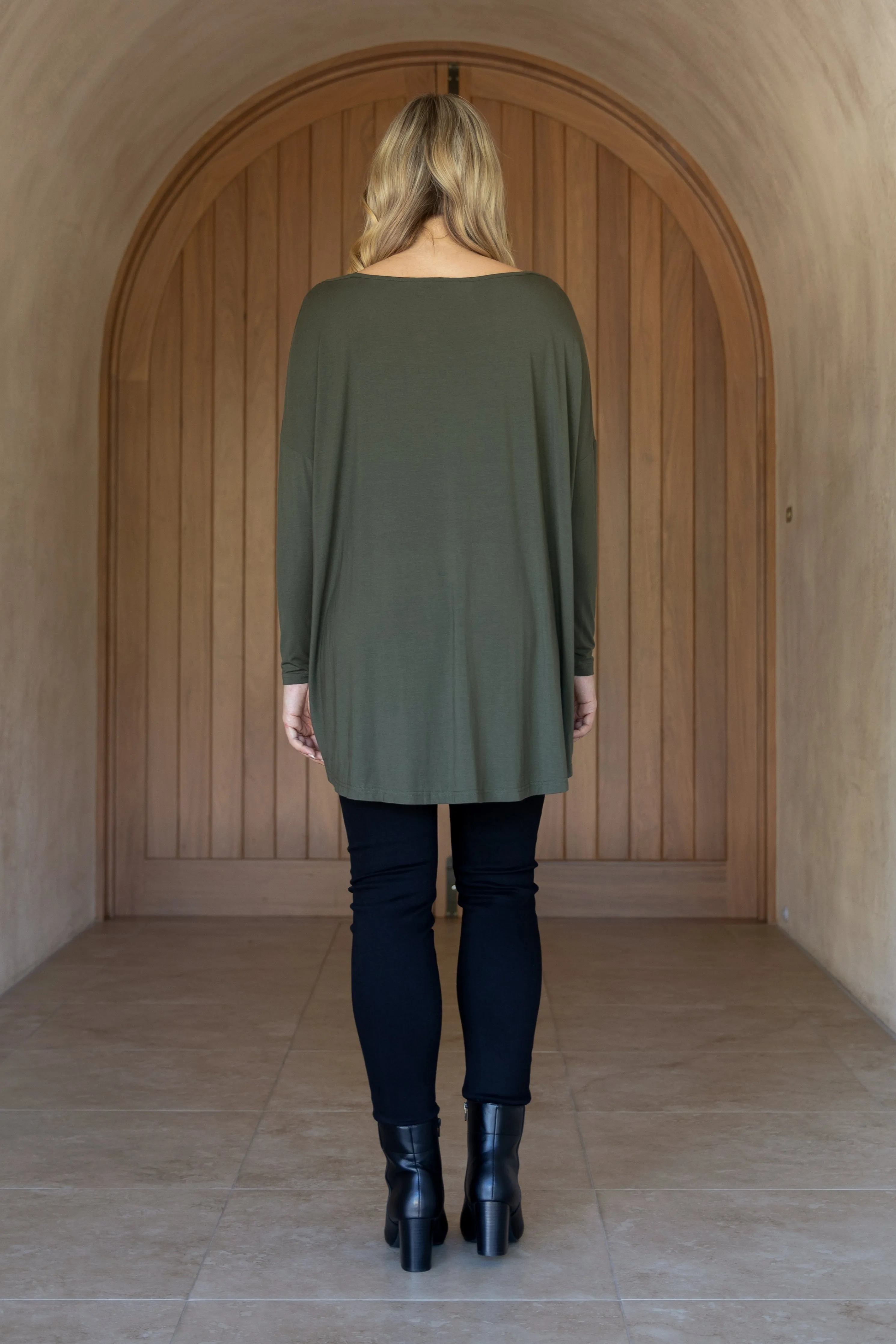 FINAL SALE Pippa Top in Pine