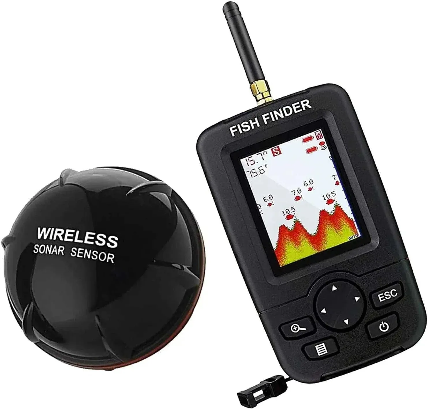 Fish Finder 100M Wireless Sonar-Sensor