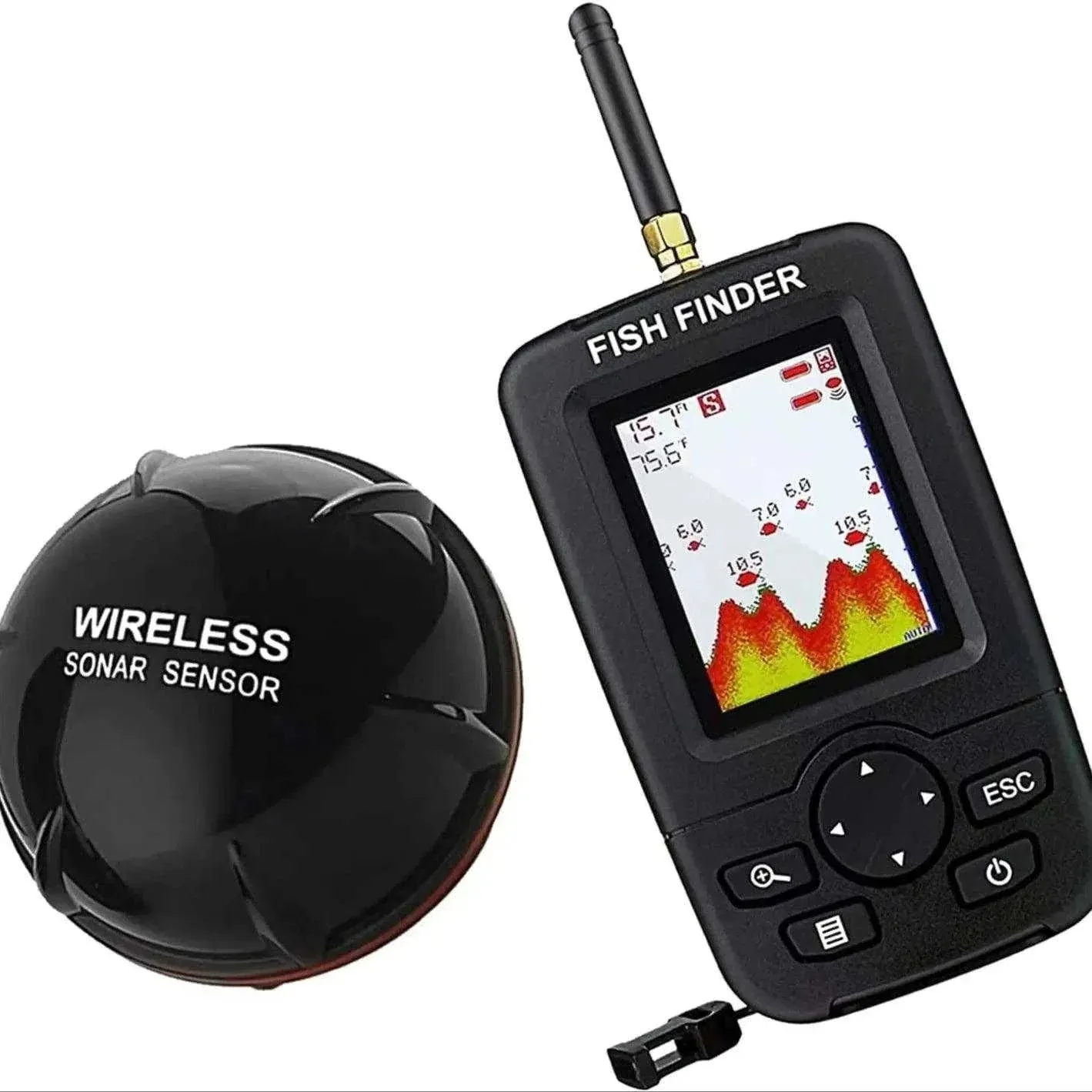 Fish Finder 100M Wireless Sonar-Sensor