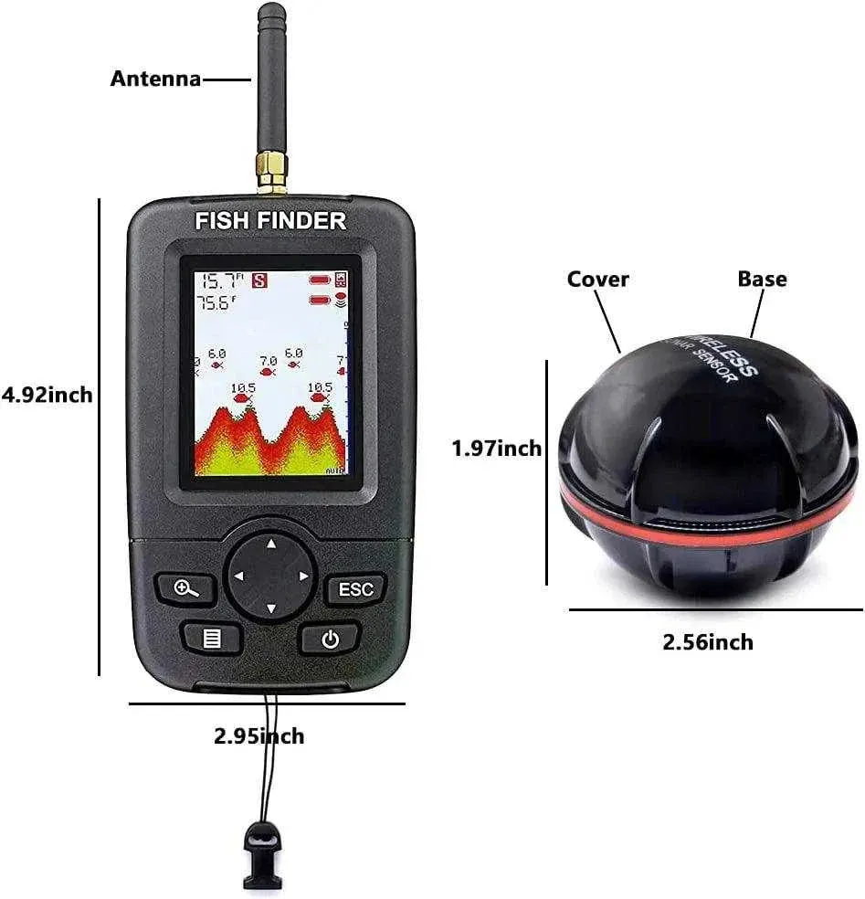 Fish Finder 100M Wireless Sonar-Sensor