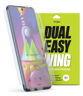 Galaxy M51 Screen Protector Film | DUAL EASY WING - 2 Pack