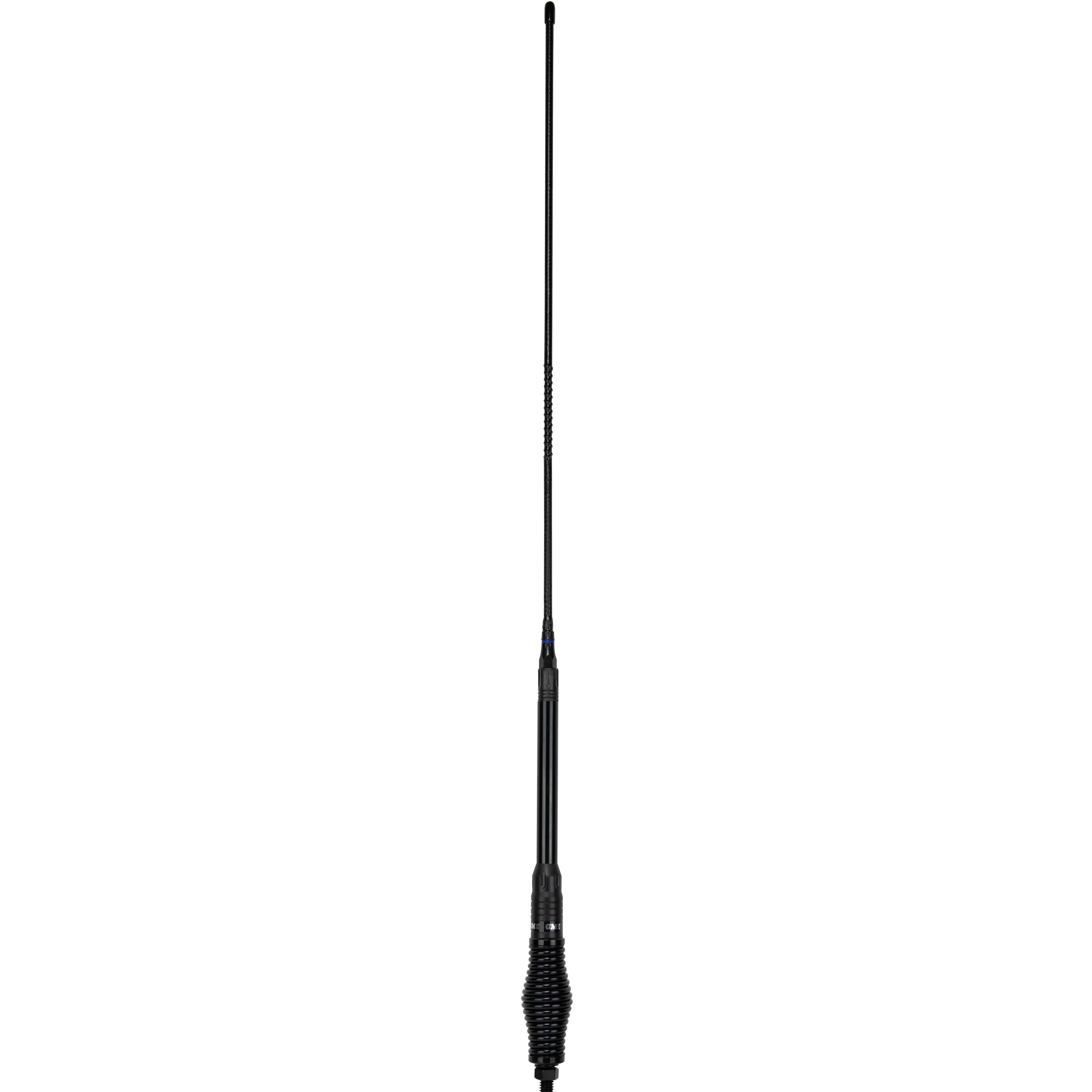 GME  AE4018BK1 970mm Elevated Feed Base, AS002B Spring, Fibreglass Colinear Antenna (6.6dBi Gain) - Black