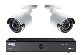 HD Security Camera System with two 1080p Bullet Cameras & Lorex Cirrus Connectivity