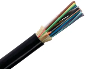 High-Density Riser Fiber Optic Cable, Multimode OM1, Indoor/Outdoor