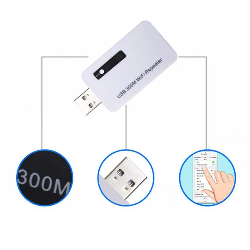 High Quality 300M Wireless Wifi Repeater Network Router/Signal Range Amplifier