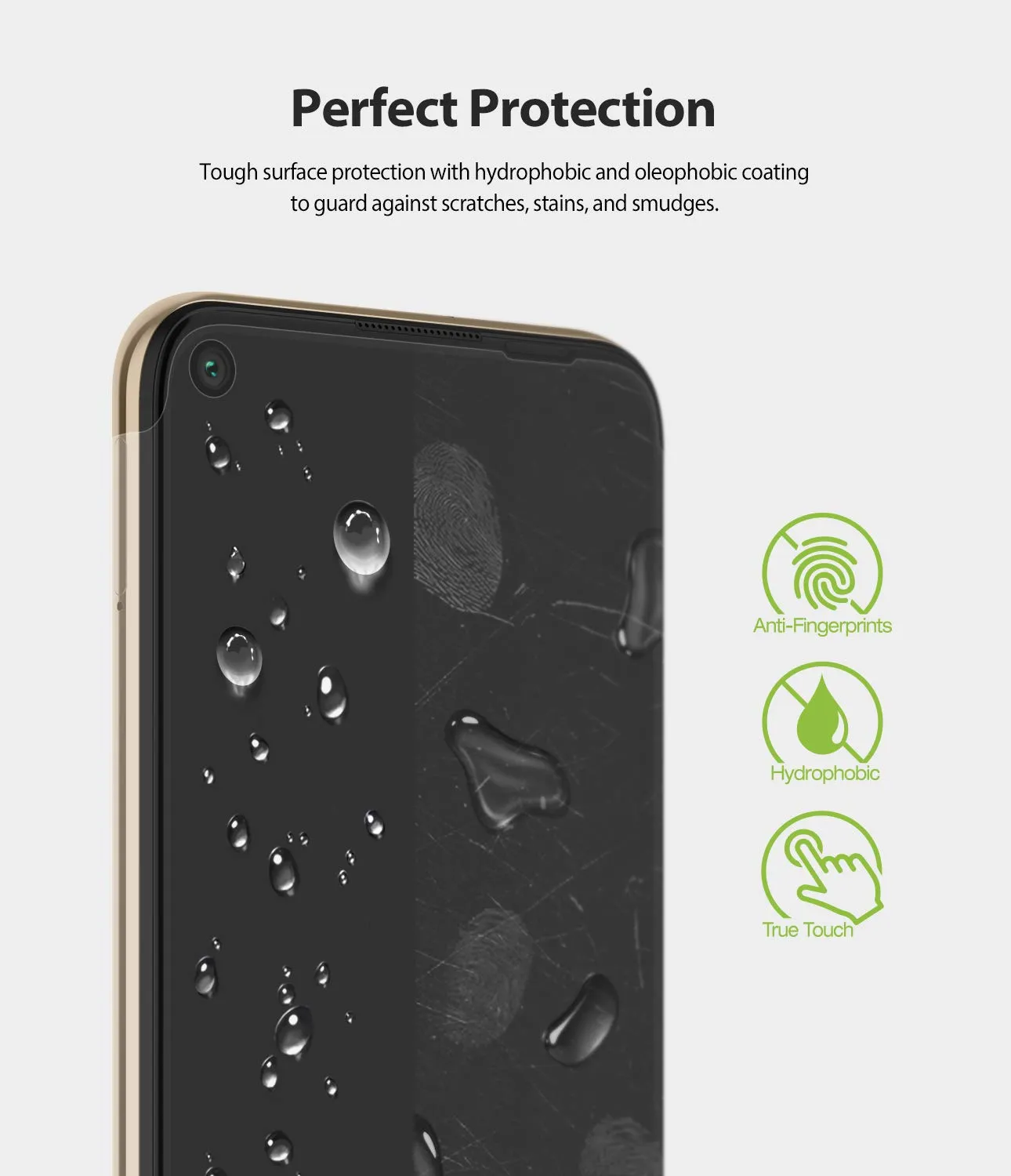 Huawei P40 Lite Screen Protector Film - Dull Easy Wing - 2 Pack