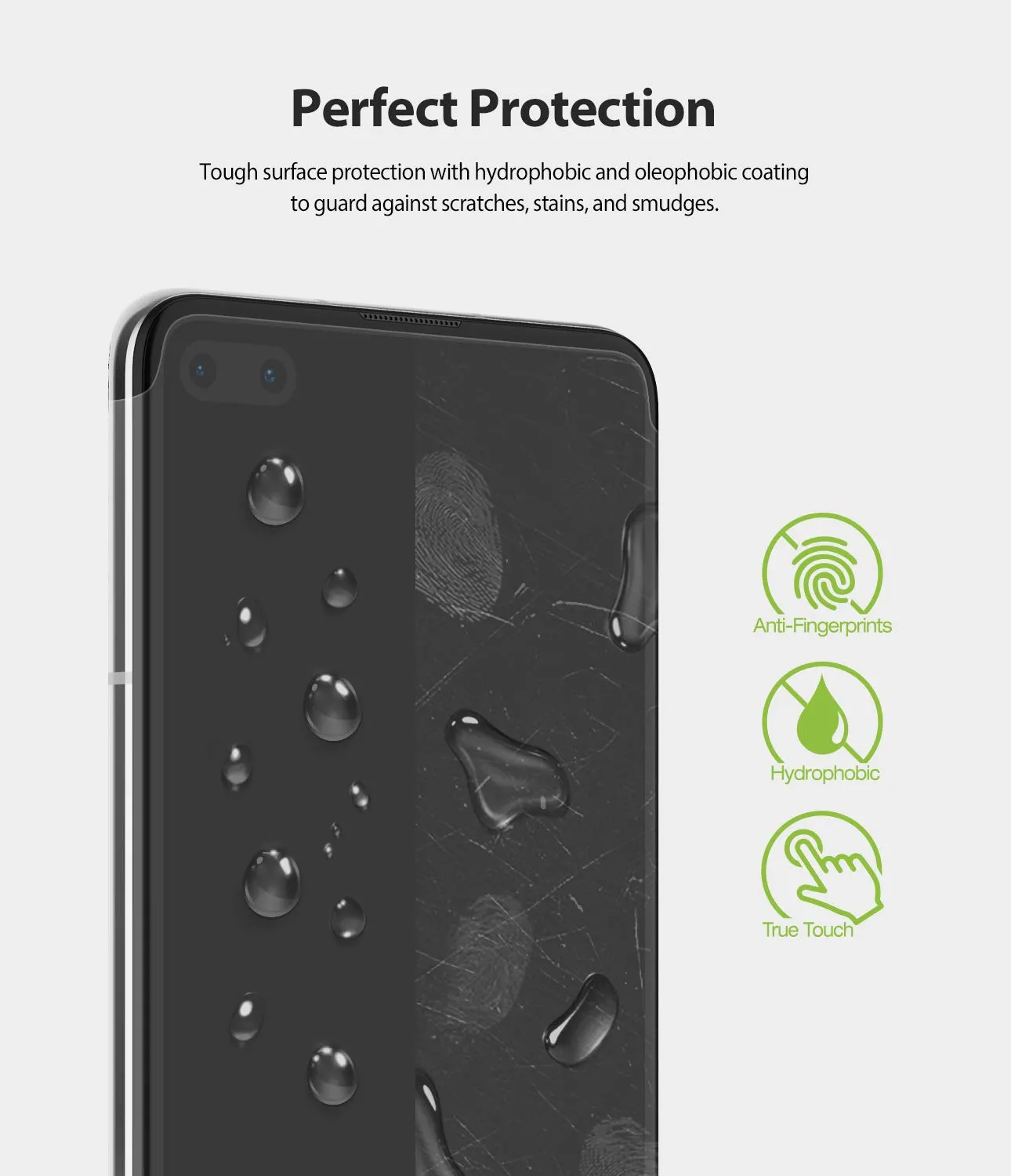 Huawei P40 Screen Protector Dual Easy Wing - 2 Pack