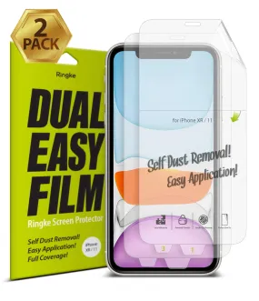 iPhone 11 Screen Protector Guard | Dual Easy Full 2 Pack