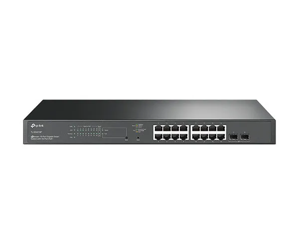 JetStream 18-Port Gigabit Smart Switch with 16-Port PoE 