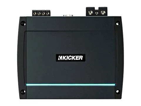 Kicker 44KXMA12001 1200W Mono-Block Marine 1-Ohm Stable Class D Amplifier/Amp KXMA