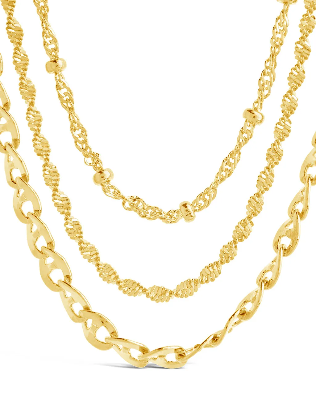 Lanora Layered Chain Necklace