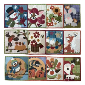 Little Quilts Squared - Calendar Series Block of the Month - Individual Patterns