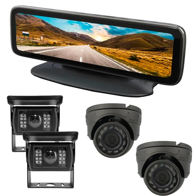 LiveEye 1-4 Cam Live Streaming 4G/WIFI/GPS Dash Cam System - View 1 to 4 Cams from Anywhere in the World