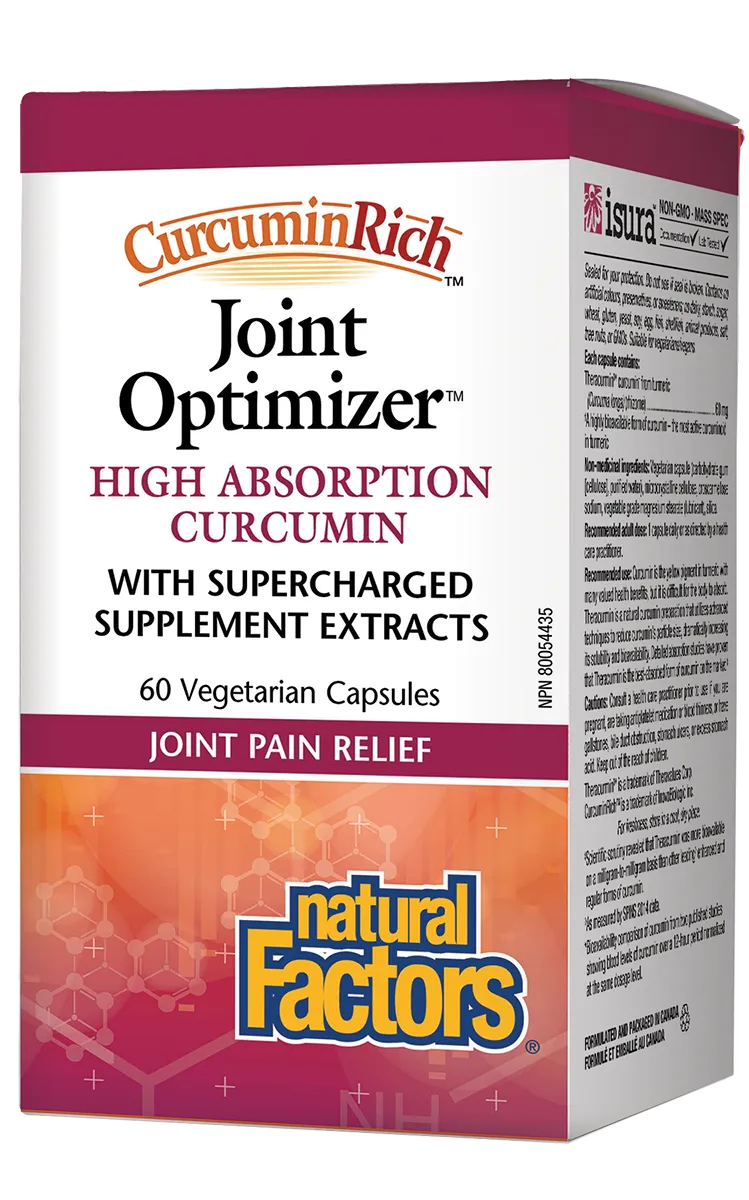 Natural Factors CurcuminRich Joint Optimizer (60 VCaps)