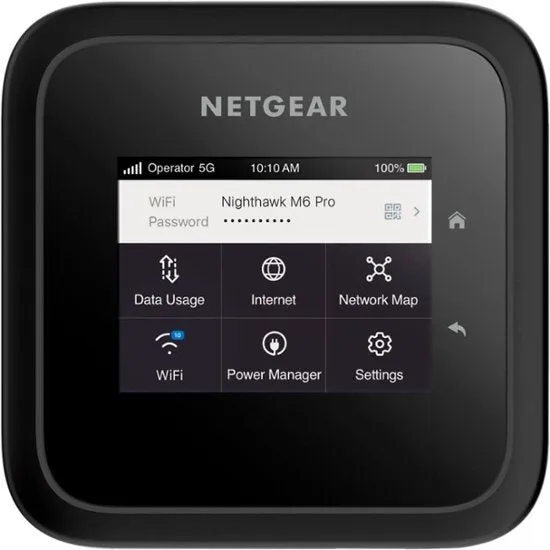 NetGear Nighthawk M6 Pro 5G mmWave WiFi 6E Mobile Hotspot Router, At&t Unlocked, up to 8Gbps ( Great for International use)