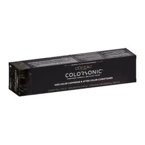 New - L'Oreal Paris Colorsonic Ammonia Free Permanent Hair Color Cartridge - Device Sold Separately - Darkest Brown Natural 3